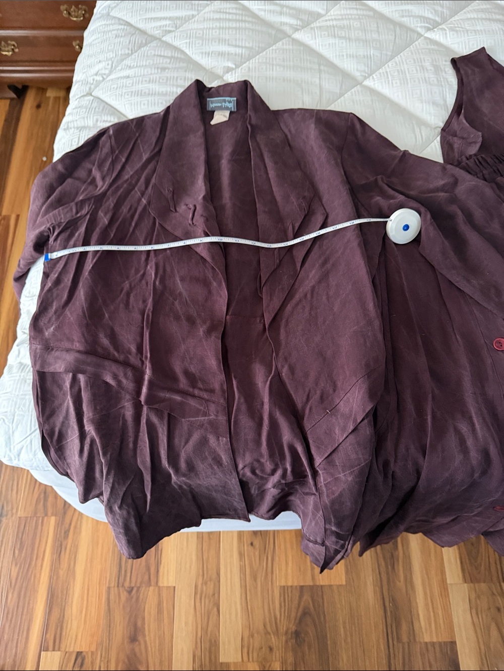 Women’s Wine Plum Lightweight Skirt 3-Piece Set w/ Jacket - Moonlight USA